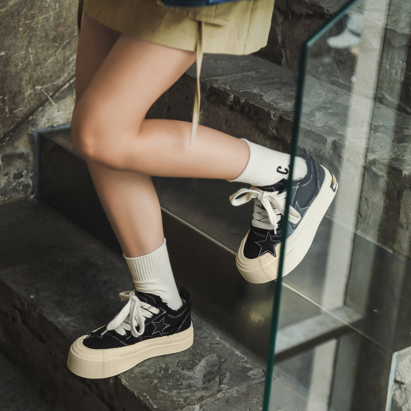 Men's Niche Star Summer Versatile Couple Platform Sneakers