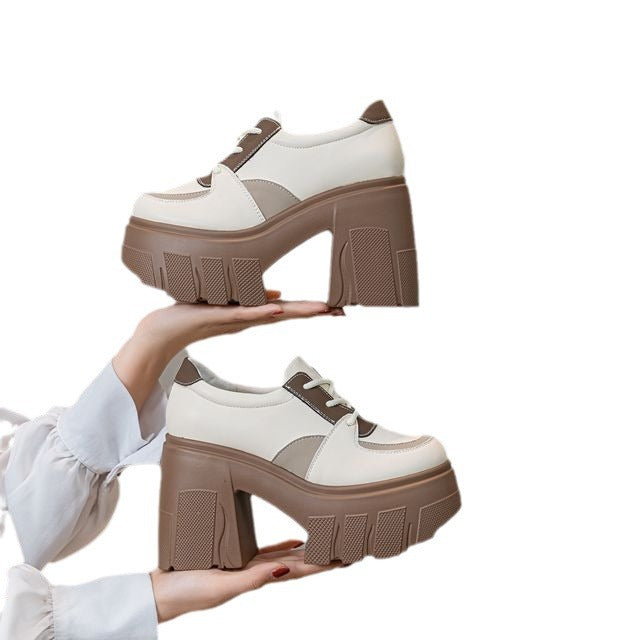 Women's Cm Thick High Platform Bottom Increased Casual Shoes