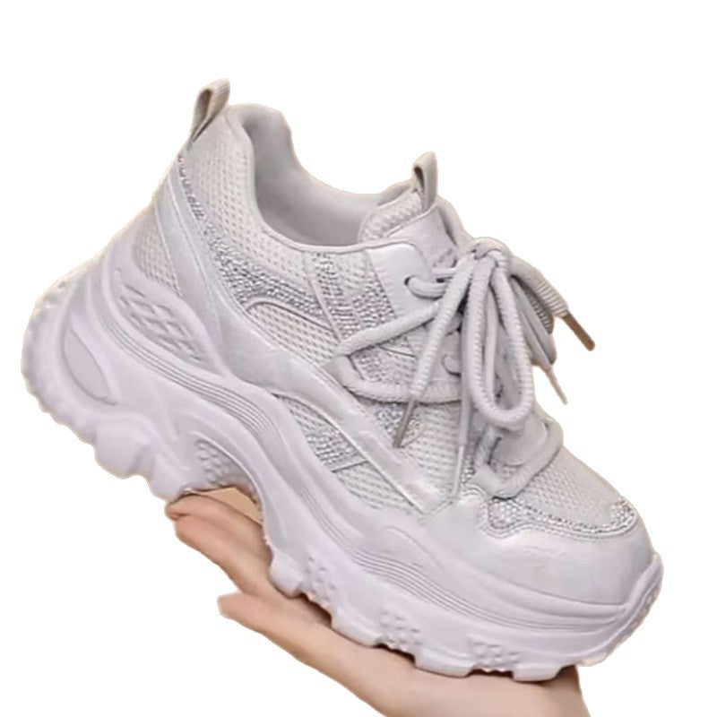 Women's Genuine Platform Dad Super Beautiful Lightweight Women's Casual Shoes