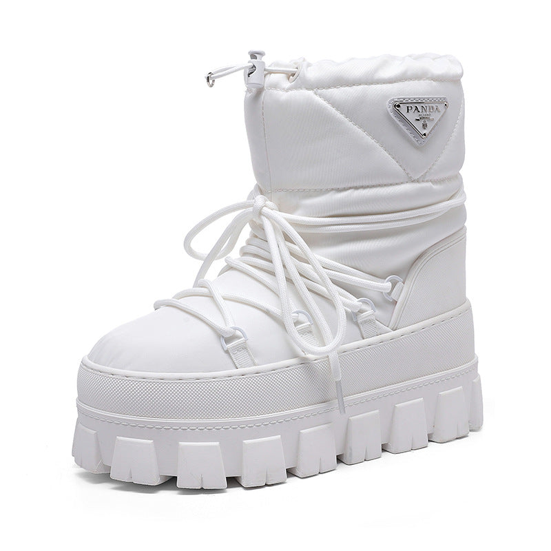 Women's Thick Bottom Warm Keeping Winter Strap Snow Boots