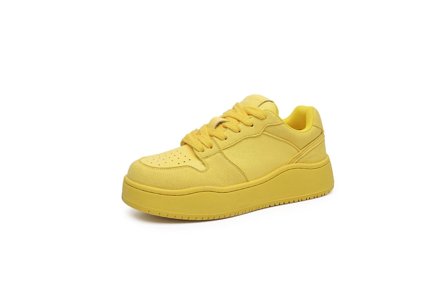 Women's & Men's Breathable Platform Bread Height Increasing Couples Sneakers