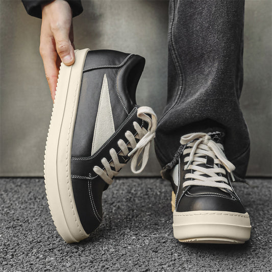 Men's Briefs Niche Thick Bottom Increased American Black Sneakers