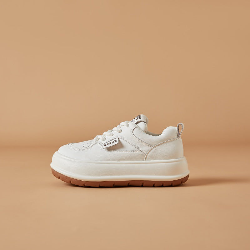 Women's Platform White Summer Bread Breathable Casual Shoes