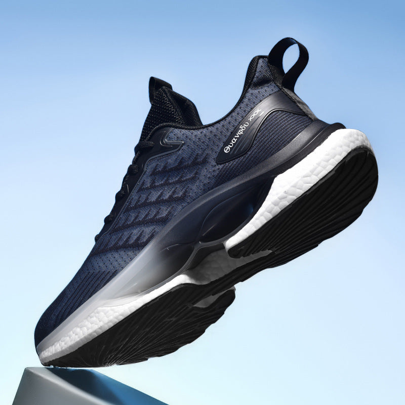 Men's Breathable Running Fashion Real Popcorn High Sneakers