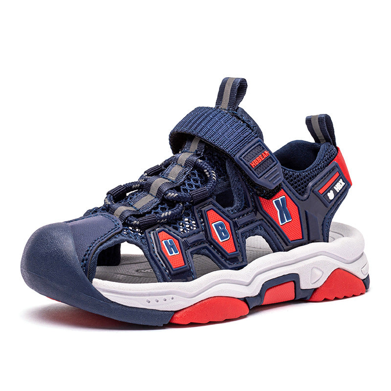 Children's Summer Single-layer Boys Hollow Lightweight Breathable Kid's Sandals