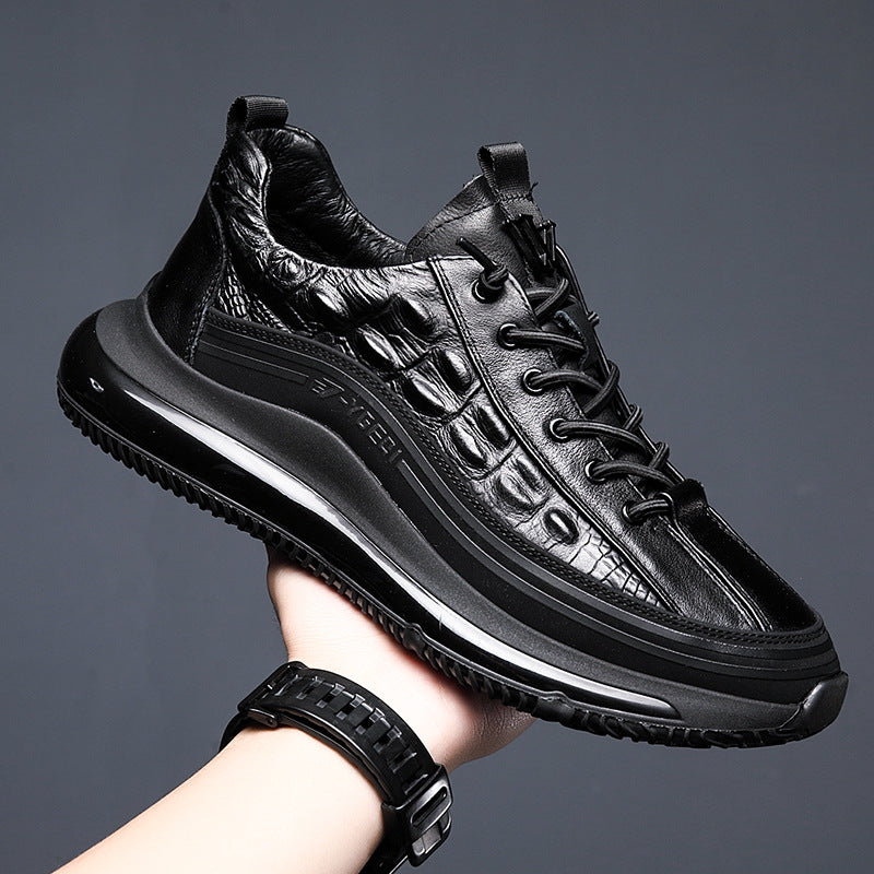 Men's Pattern Fashionable Sports Breathable Popcorn Soft Sneakers