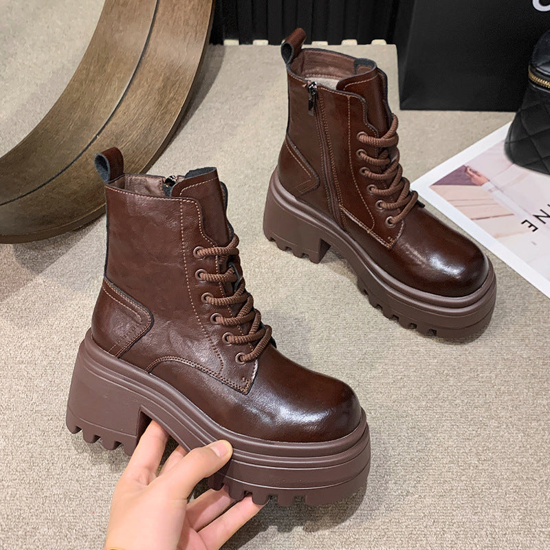 Women's Martin High Retro Ankle Fashion Boots