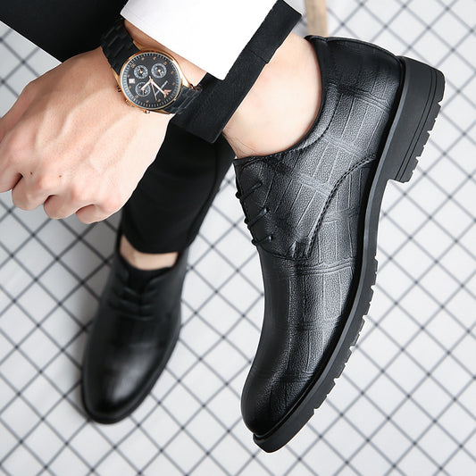 Men's Insole Formal Wear Extra Large Size Leather Shoes