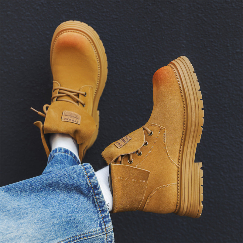 Men's Martin Winter Increased Worker Retro Easy Boots