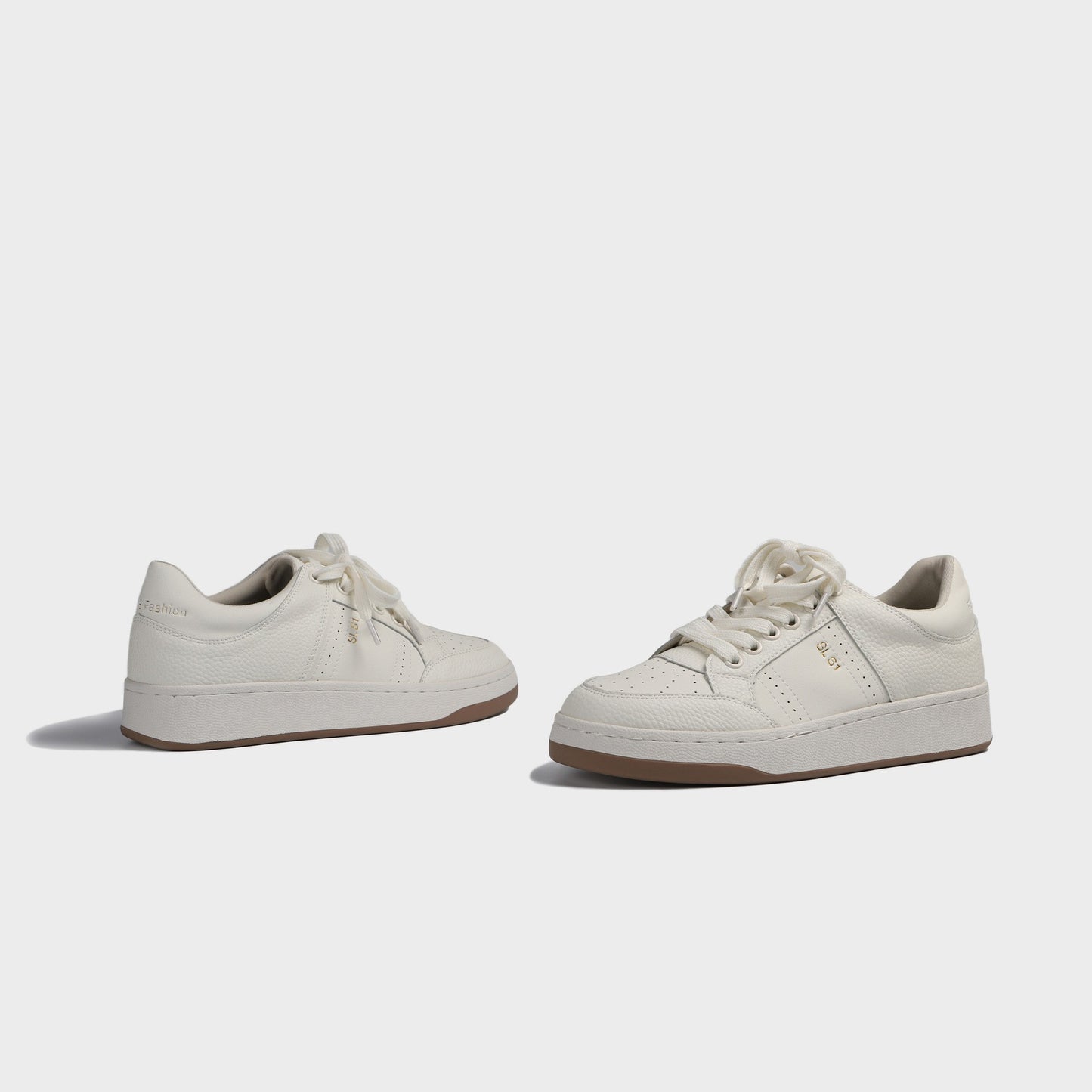 Women's Versatile Spring Board Platform White Comfortable Women's Shoes