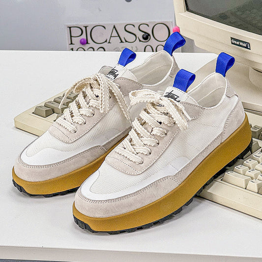 Men's Board Retro Jogging Versatile Fashion Breathable Sneakers