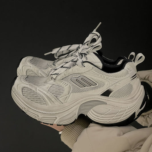 Women's Dad Spring Thick Bottom Breathable Increased Sneakers