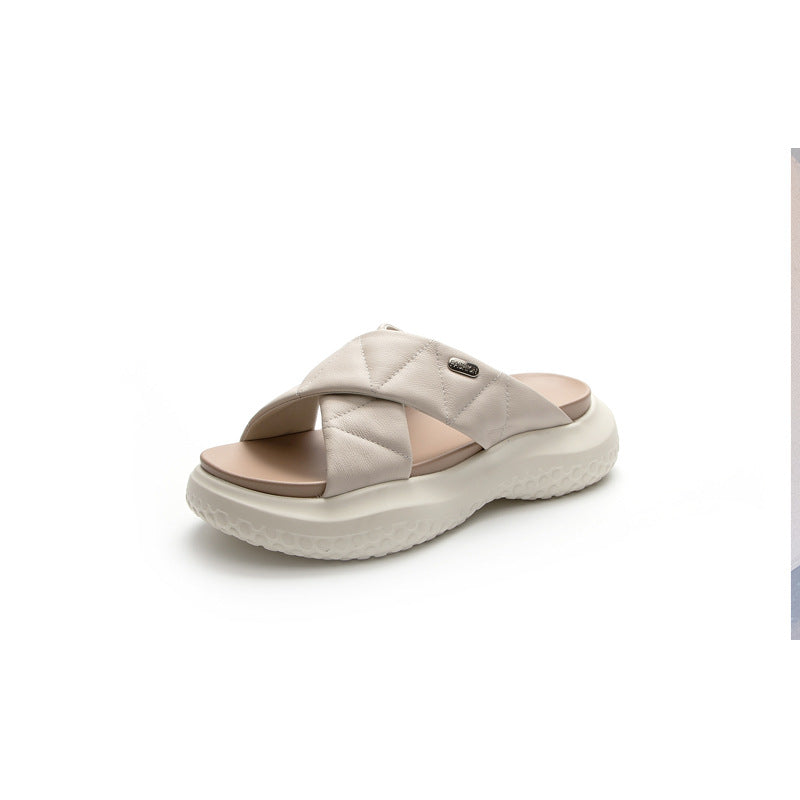 Women's Bottom Summer Outdoor Beach Korean Style Slippers