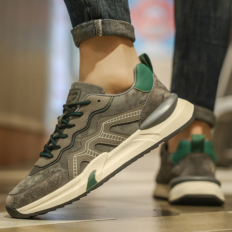 Men's Fashionable Man Warm Comfortable Rubber Sole Sneakers