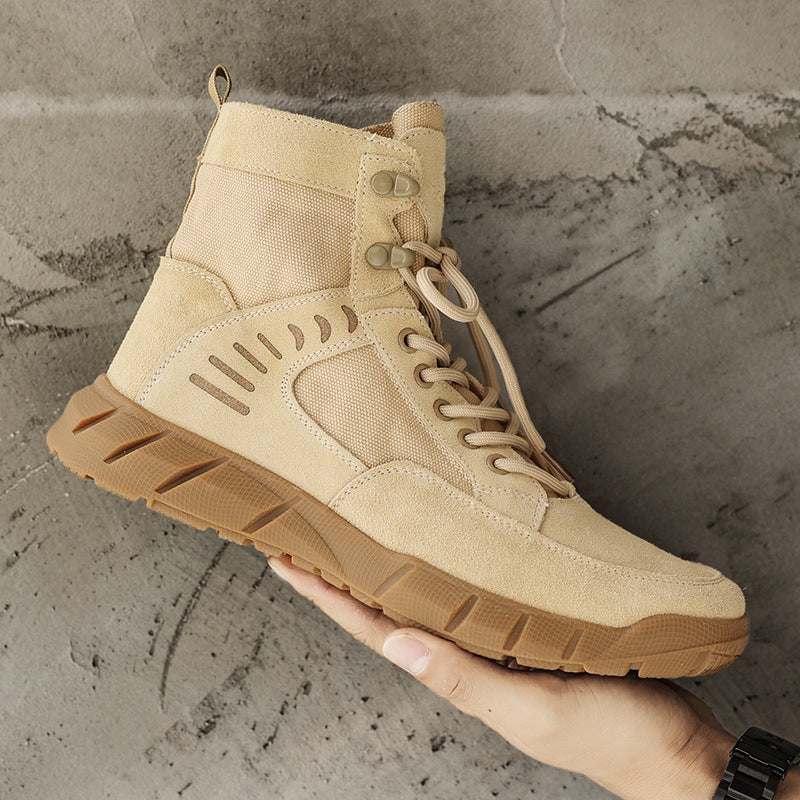 Men's Oversized Size Vintage Martin Code British Boots
