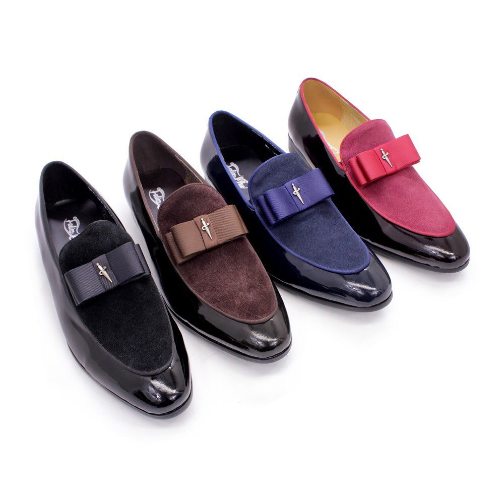 Men's Matte Patent Wedding Dinner Party Formal Loafers