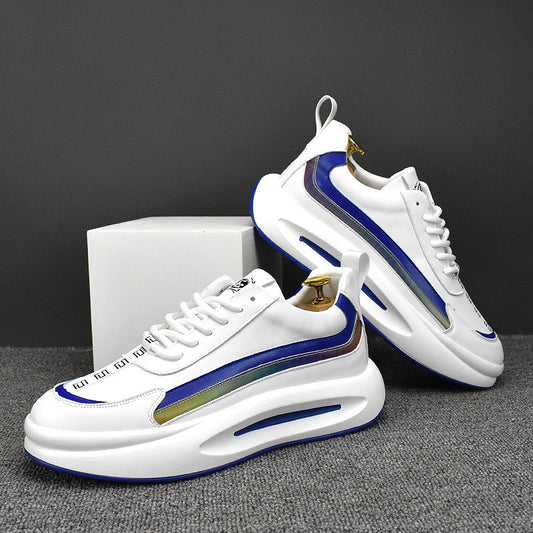 Men's Hidden Platform Stylish Breathable Korean Style Casual Shoes