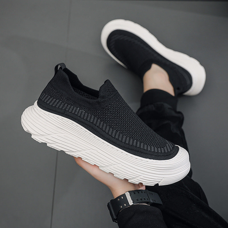 Men's Summer Feet Breathable Sports Leisure Cloth Soft Bottom Tide Casual Shoes