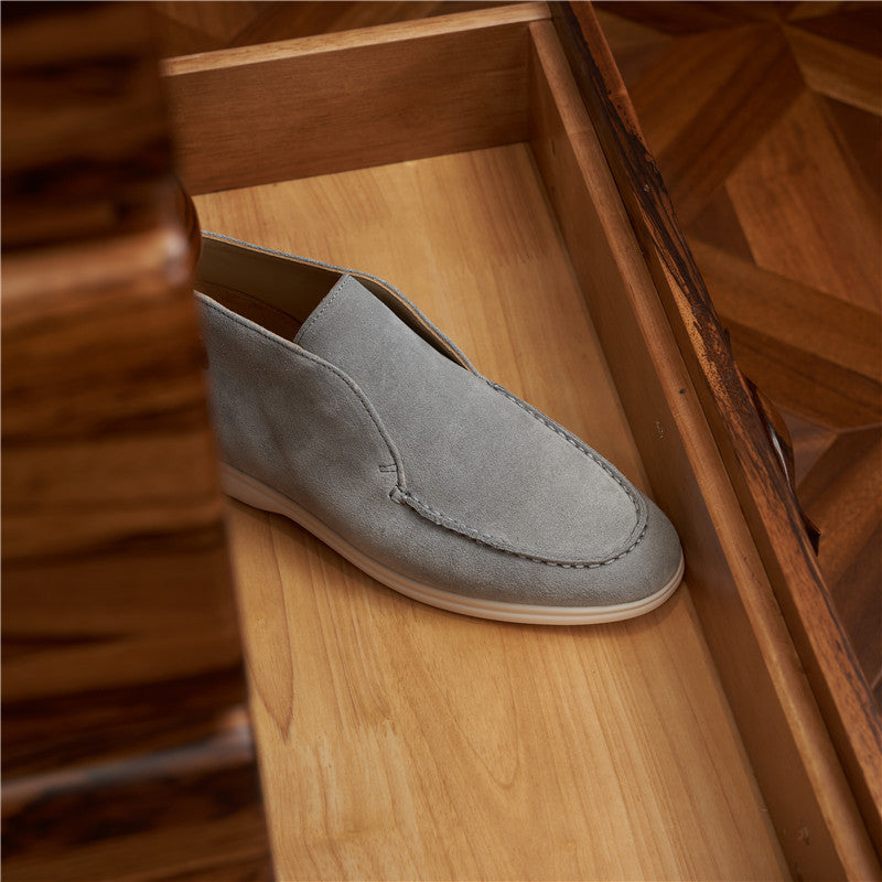 Men's Lightweight Comfortable Slip-on Lazy Cozy Sole Boots