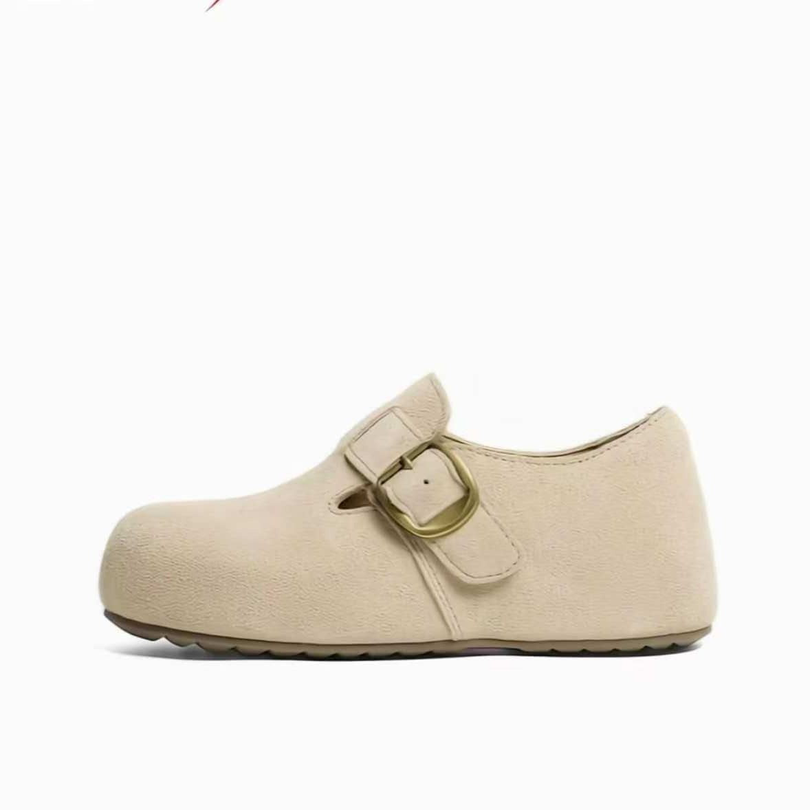 Women's Large Size Fashionable Elegant All-inclusive Slip-on Flat Slippers