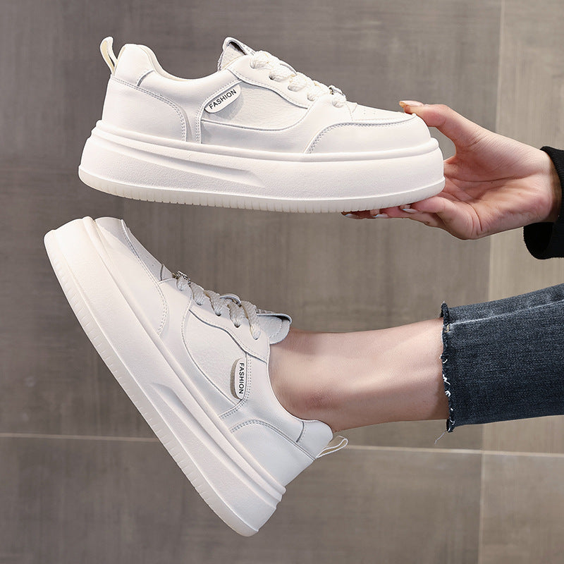 Women's Classic Style Slimming Thick Bottom Increased Casual Shoes