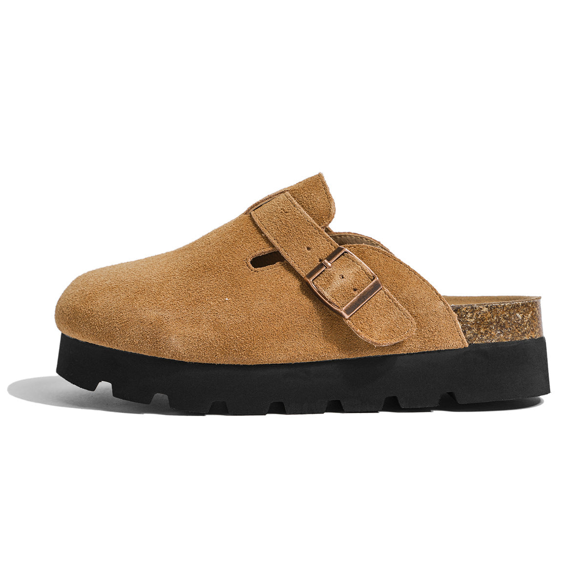 Women's Bottom Genuine Inner Height Increase Summer Slippers