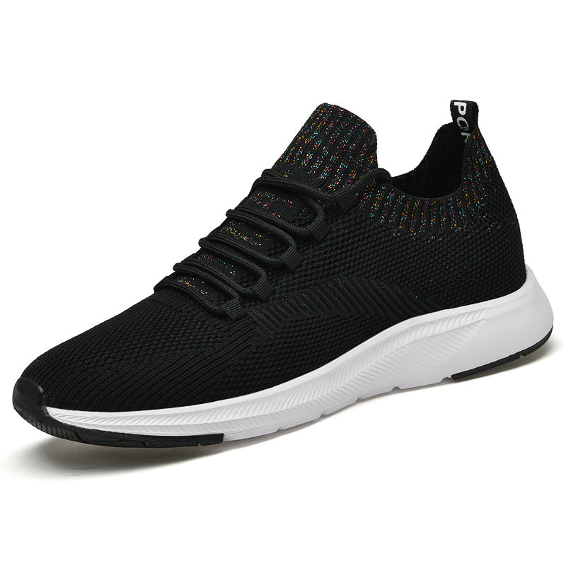 Men's Invisible Height Increasing Insole Breathable Mesh Men's Shoes