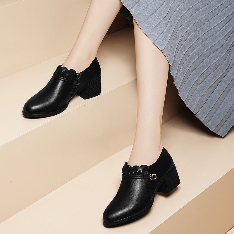 Women's Pumps British Style Spring Early Autumn Women's Shoes