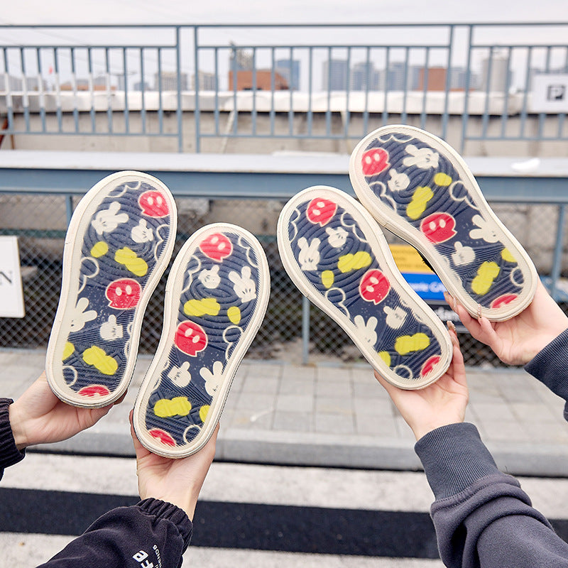 Women's Ugly Cute Big Head Spring Mickey Sneakers