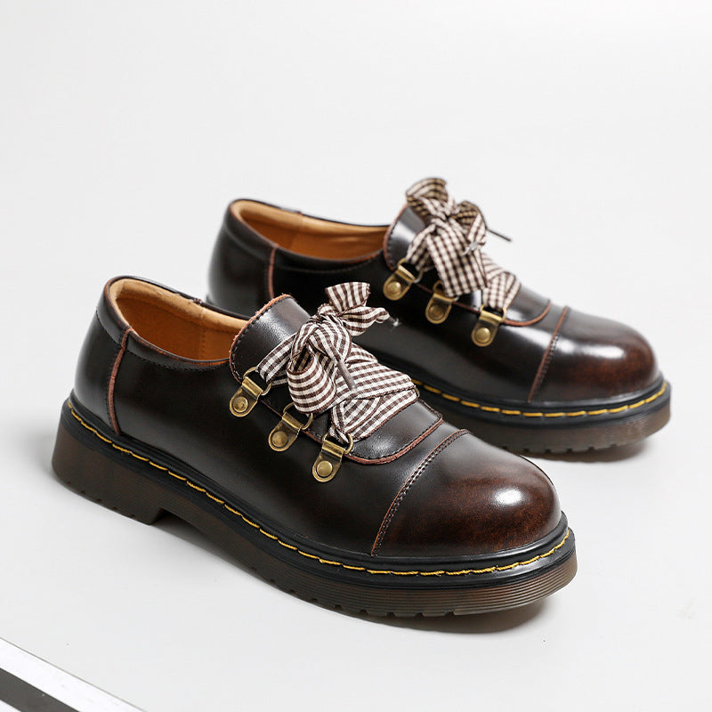 Women's & Men's Order British Style College Soft Flat Casual Shoes