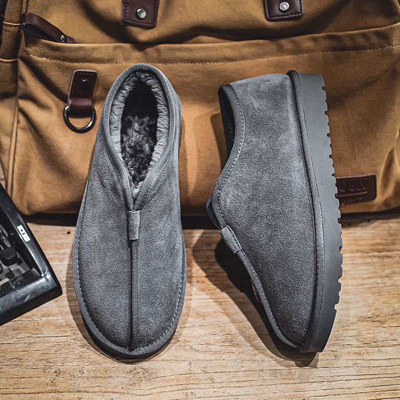 Leisure Retro Sports Thickened Fleece-lined Northeast Snow Boots