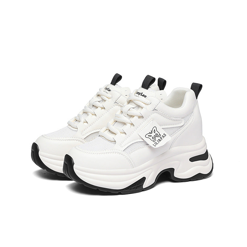 Women's Inner Height Increase Dad Small Jogging Sneakers