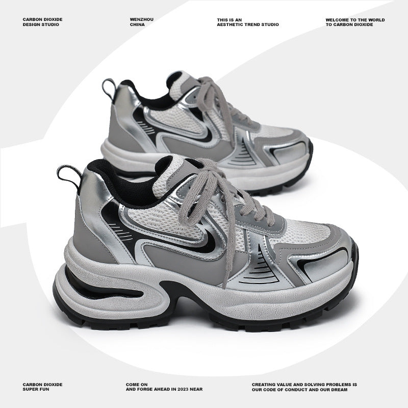 Platform Elevator Wild Dad Fashion Couple Sneakers