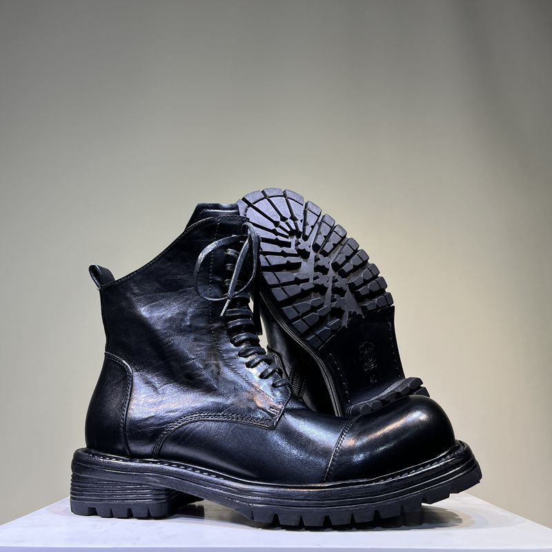 Men's Martin Height Increasing Leisure Washing Water Boots