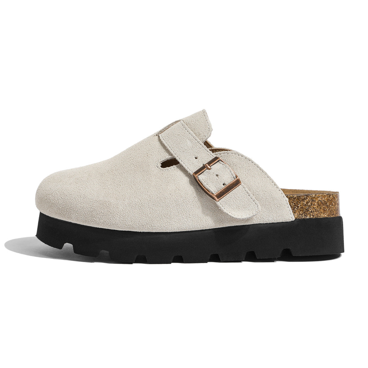 Women's Bottom Genuine Inner Height Increase Summer Slippers