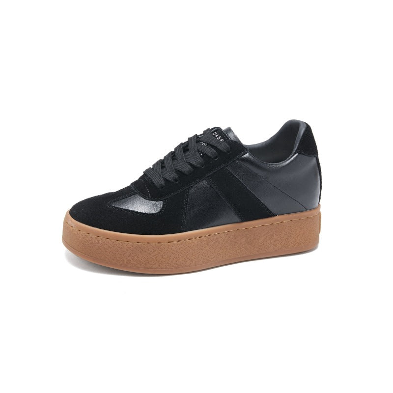Women's Increasing Insole German Training Autumn Sports Vintage Sneakers