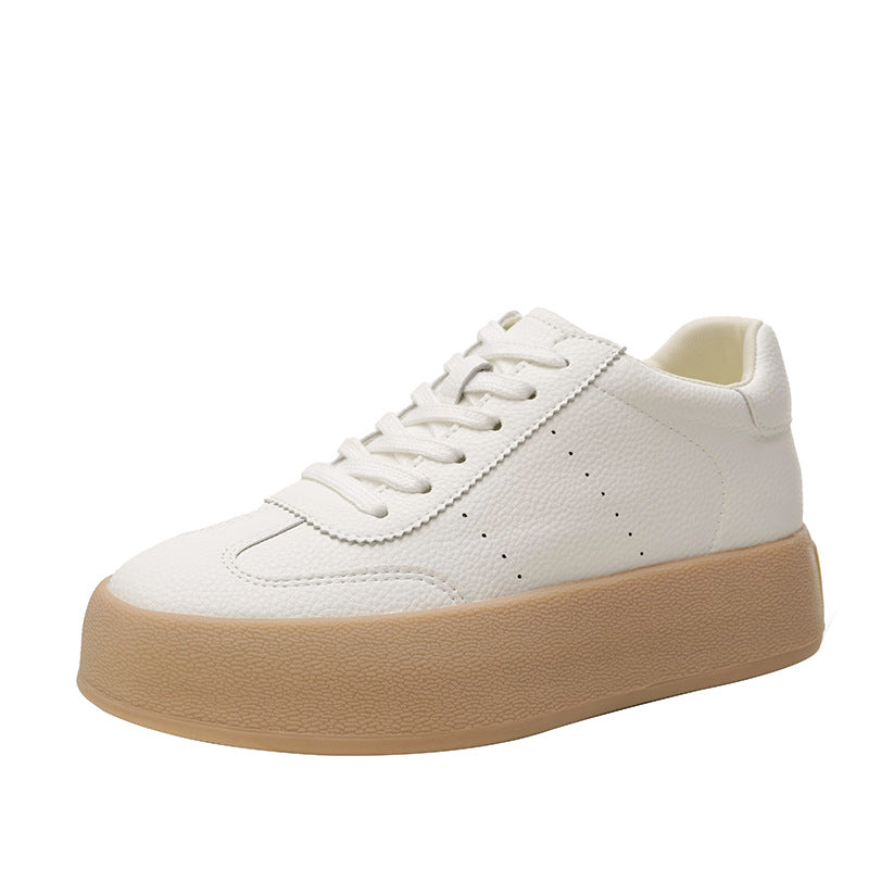Women's Platform White Autumn German Training Simple Women's Casual Shoes