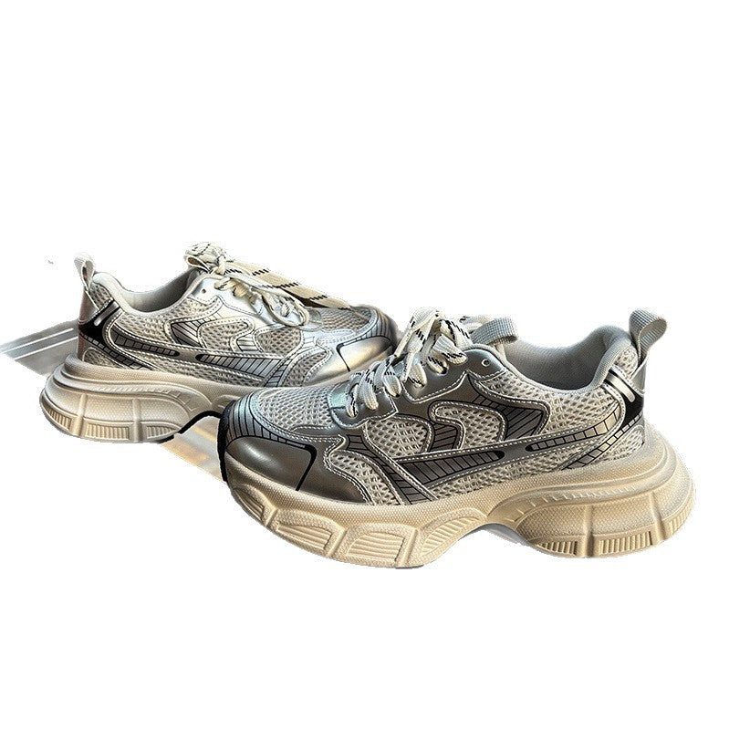 Women's Clunky Spring Platform Heightened High-grade Minority Casual Shoes