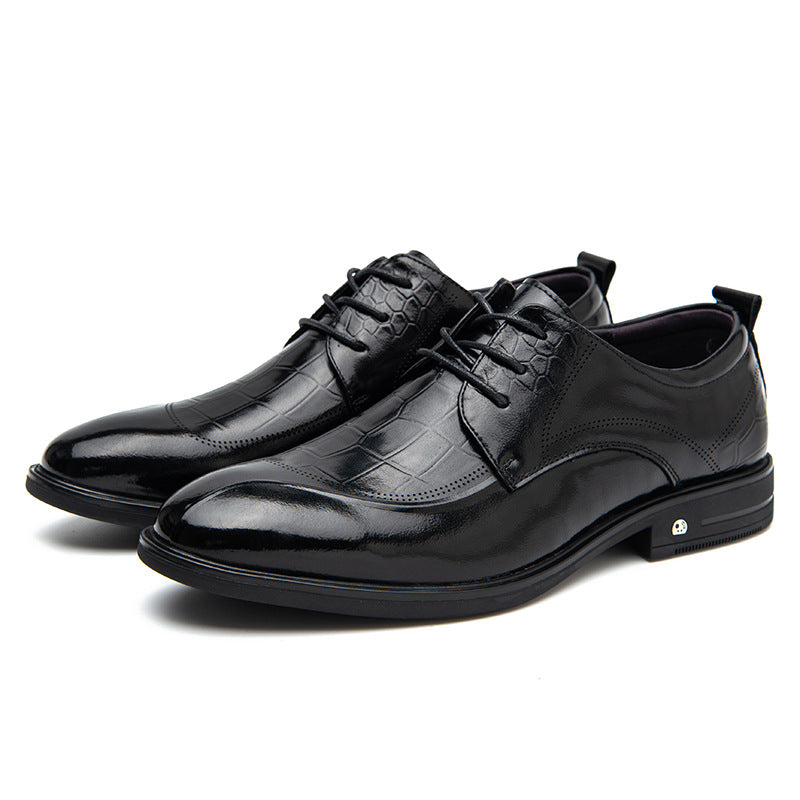 Men's Presale Top Layer Cowhide Business Formal Leather Shoes