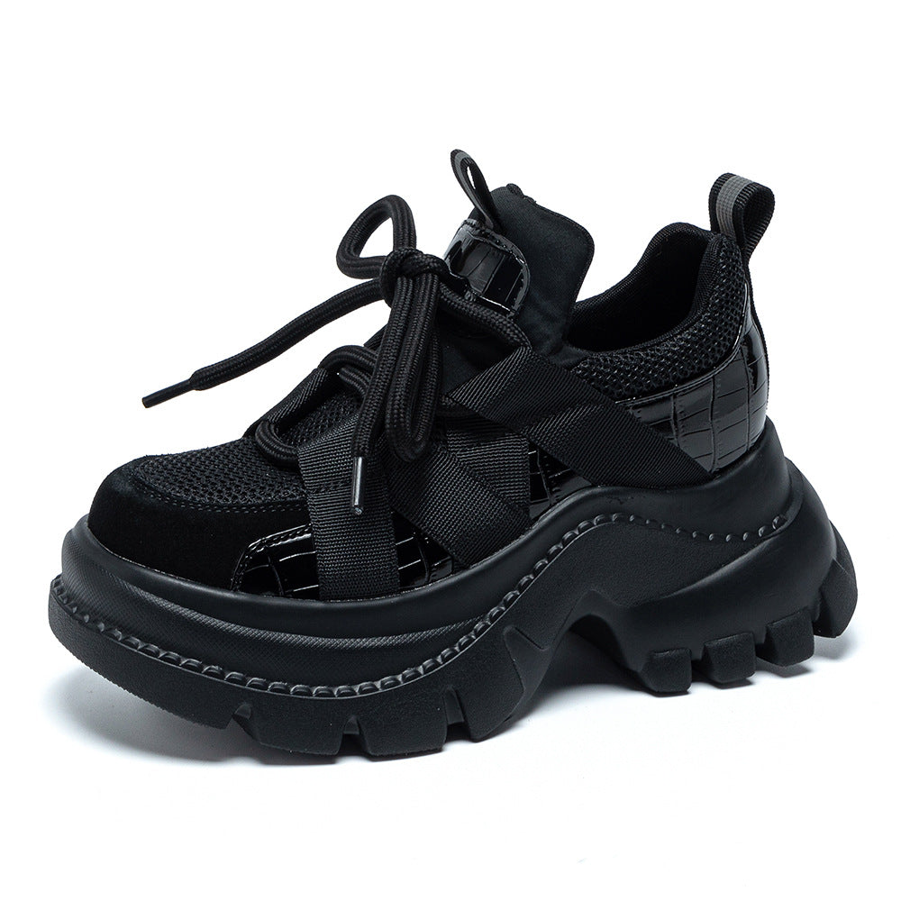 Height Increasing Insole Dad Trendy Autumn Women's Sports Shoes