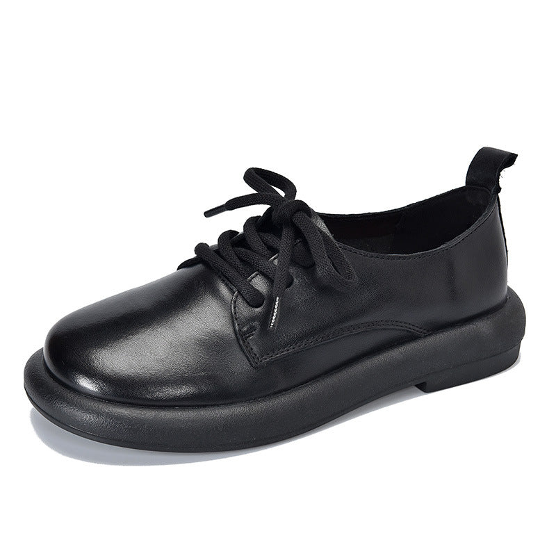 Women's Can Be Combined Genuine Black First Casual Shoes