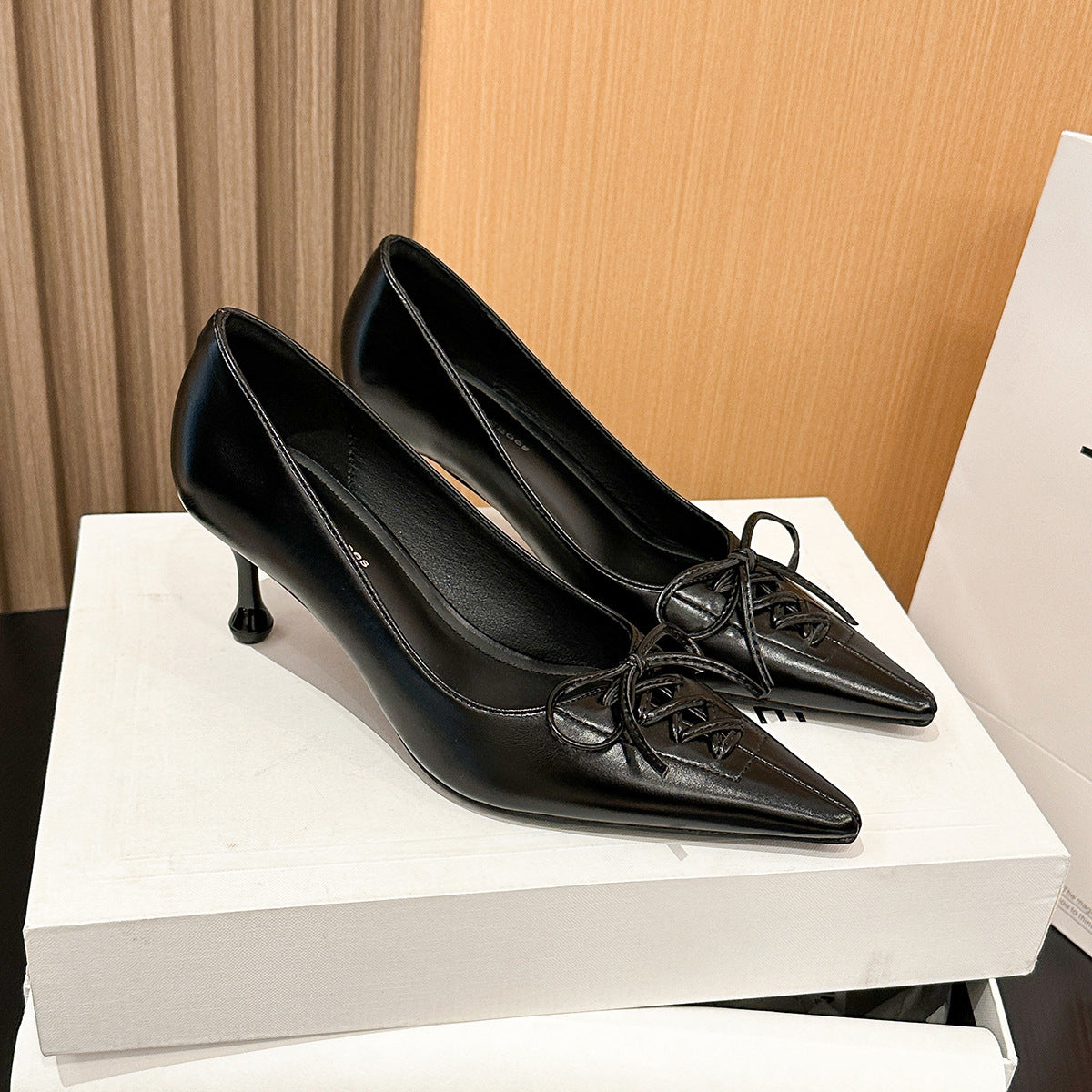 Women's Pointed Toe High Pumps Low-cut Sexy Men's Shoes
