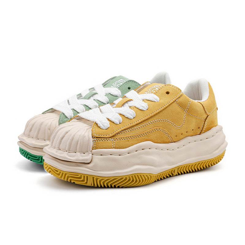 Women's & Men's Dissoed Niche Dopamine Color Platform Height Men's Board Shoes