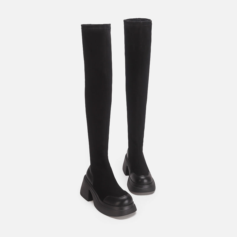 Women's Winter Thick Bottom Elevator Ankle Over The Boots