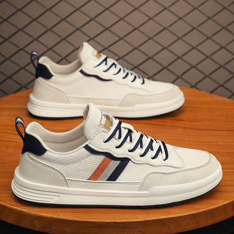 Men's Autumn Fashionable Versatile Comfortable Breathable Green Sneakers