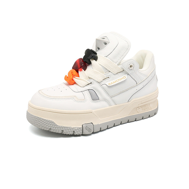 Lovers Lucky Pang Ding Dice Platform Casual Shoes