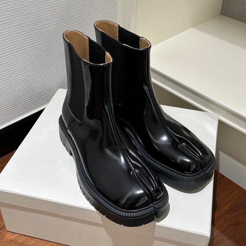 Women's High Version Style British Chelsea Platform Boots
