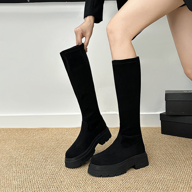 Women's Increasing Skinny Small High Leg Below Boots