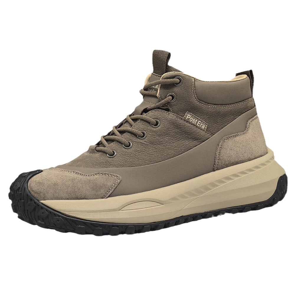 Men's First Layer Cowhide Fashion Genuine Special Sneakers