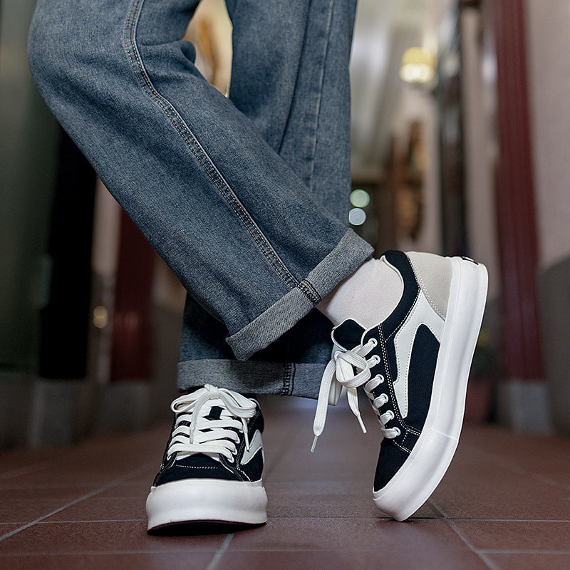 Men's Height Increasing Insole Sports Comfortable Flat Men's Board Shoes